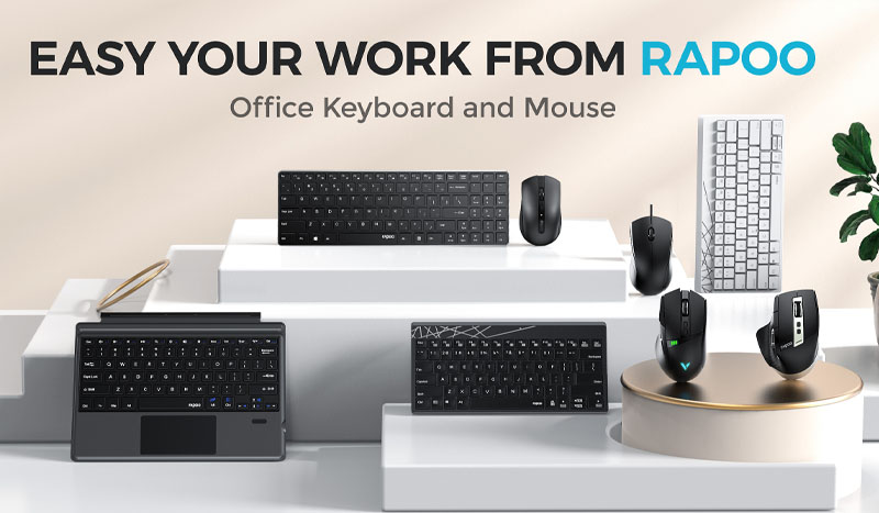 Rapoo là thương hiệu đến từ Trung Quốc