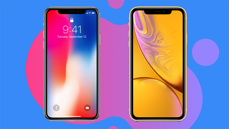 iPhone X hiển thị tốt hơn iPhone XR