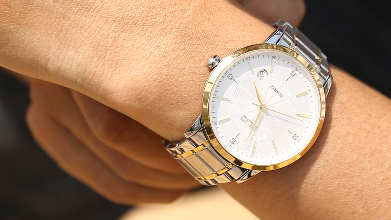 Thiết kế thanh lịch, tối giản của đồng hồ Elio 39.5 mm Nam ES016-C1