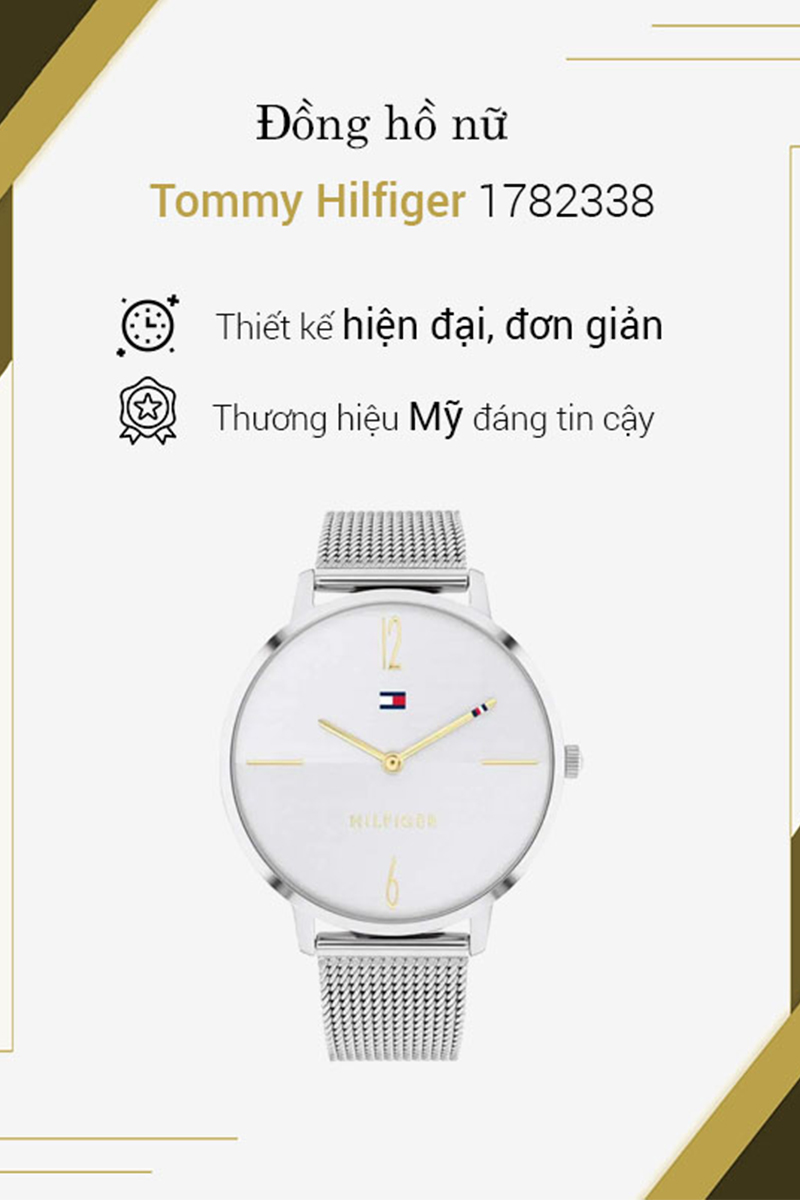 H&igrave;nh minh họa đồng hồ Nữ Tommy Hilfiger 1782338