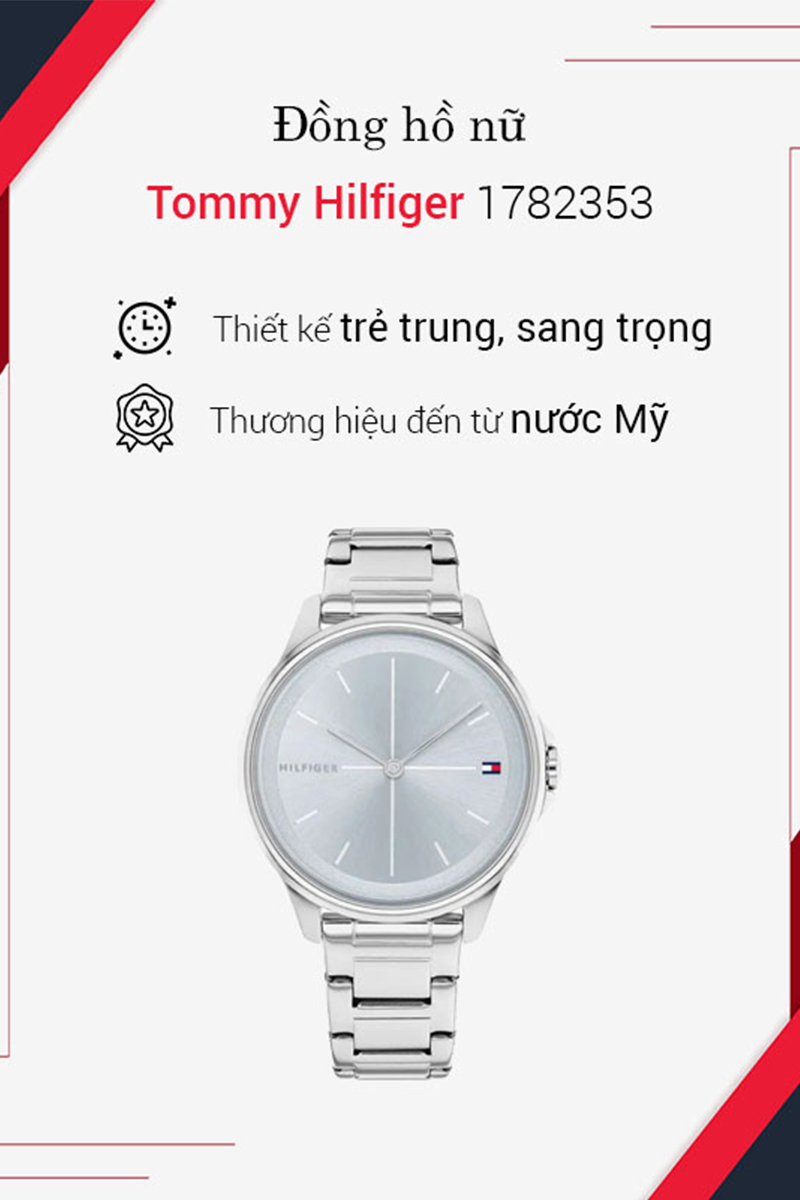 H&igrave;nh minh họa đồng hồ Nữ Tommy Hilfiger 1782353