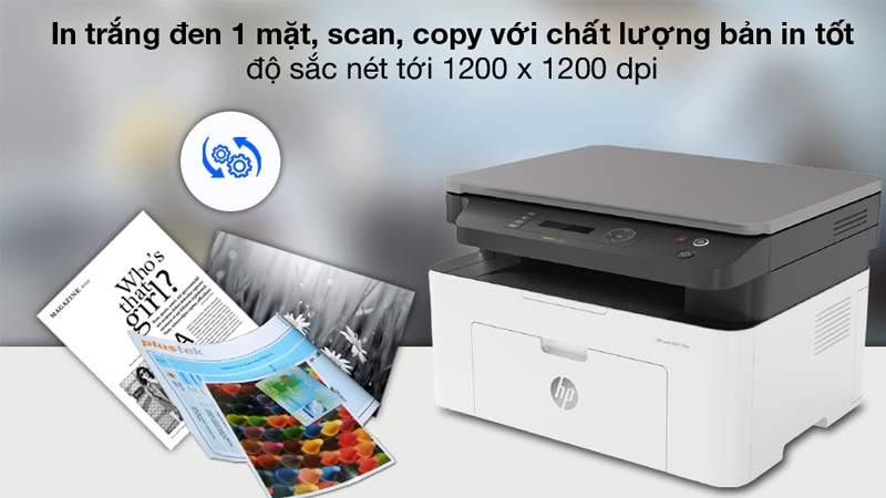 HP Laser đa năng LaserJet MFP 135w WiFi (4ZB83A)