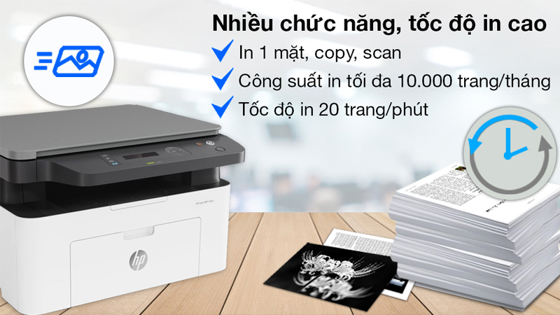 HP Laser Trắng đen đa năng LaserJet 135a (4ZB82A)