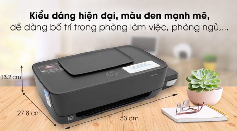 Máy in HP thiết kế tinh tế, hiện đại