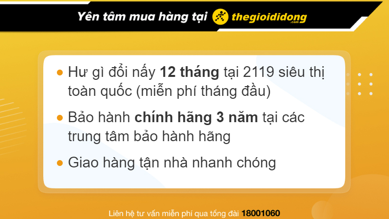 Ch&iacute;nh s&aacute;ch bảo h&agrave;nh của TGDĐ