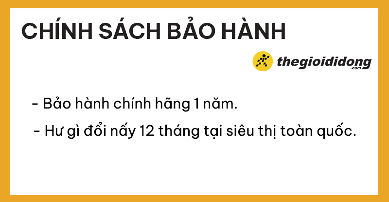 Mua sắm tại Thế Giới Di Động để được hưởng các chính sách bảo hành hấp dẫn