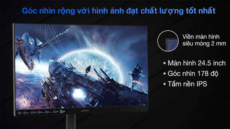 Lenovo LCD Legion Gaming Y25-25 24.5 inch Full HD 240Hz 1ms (66AAGAC6VN)