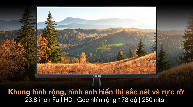 Màn hình máy tính Asus LCD VY249HE 23.8 inch màn hình rộng