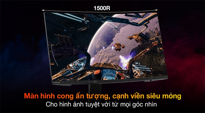Lenovo LCD Legion Gaming G27c-10 27 inch màn hình cong, góc nhìn rộng