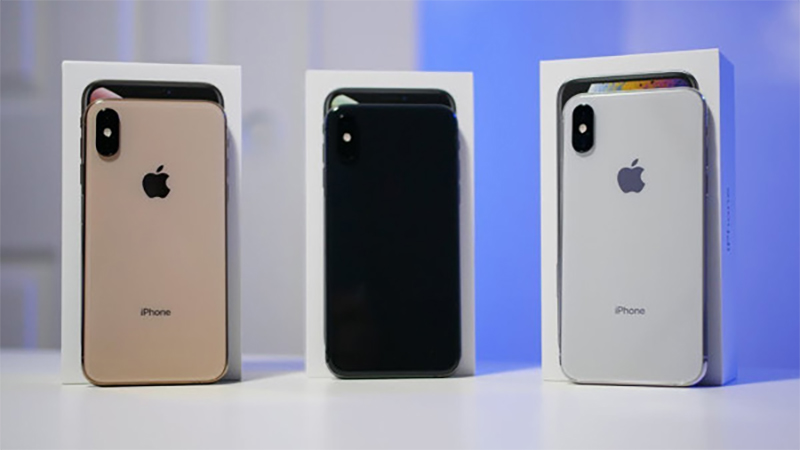 iPhone Xs có 3 màu