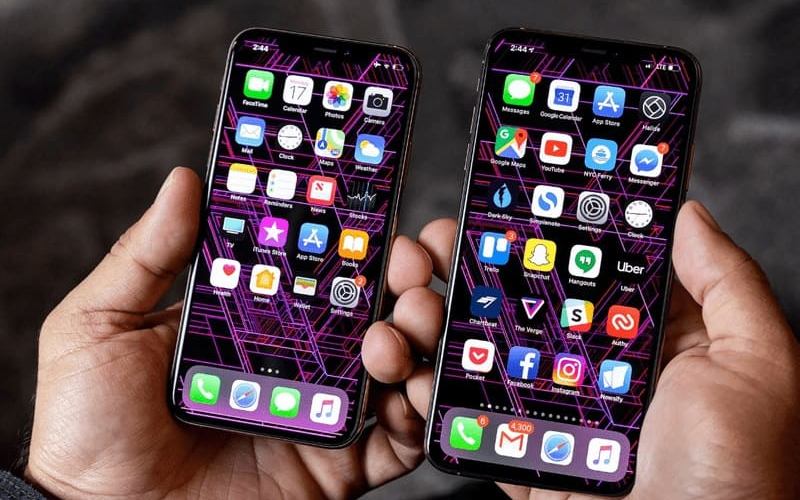 Khả năng hi&ecirc;̉n thị của iPhone Xs có ph&acirc;̀n hơn iPhone 11
