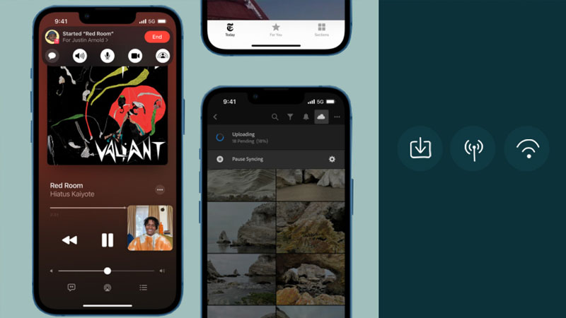 iPhone 13 c&oacute; dung lượng pin khủng hơn so với iPhone 13 mini
