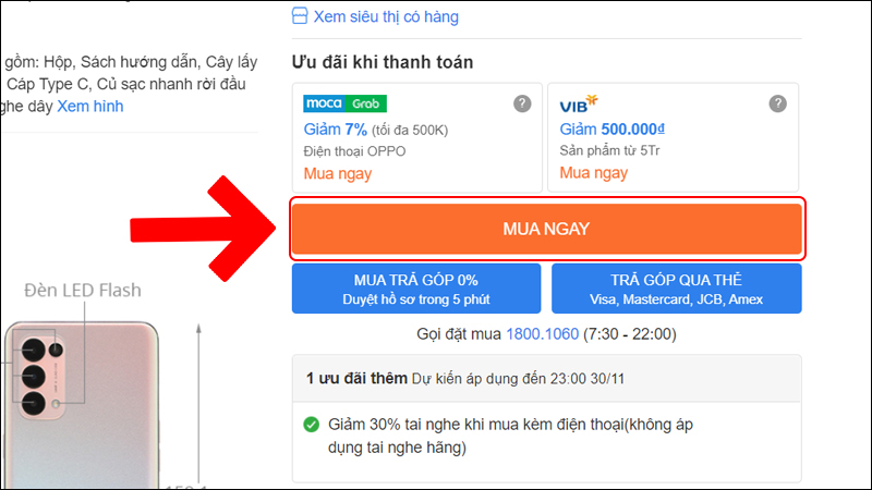 Chọn mua sản phẩm