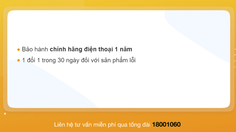 Chính sách bảo hành