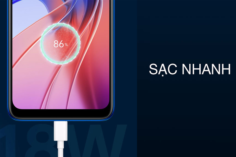 C&oacute; chế độ tiệm kiệm pin v&agrave; sạc nhanh