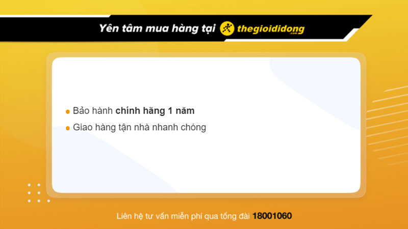 Chính sách bảo hành tại Thế Giới Di Động