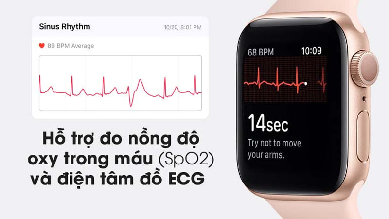 T&iacute;nh năng đo nồng độ oxy trong m&aacute;u SpO2 cho ra kết quả kh&aacute; ch&iacute;nh x&aacute;c