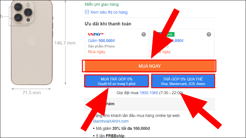 Chọn hình thức thanh toán phù hợp cho bạn