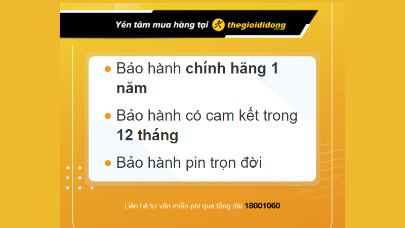Ch&iacute;nh s&aacute;ch bảo h&agrave;nh đồng hồ tại Thế Giới Di Động