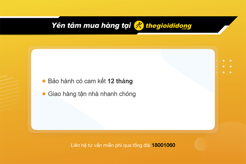 Chính sách bảo hành loa Bluetooth tại Thế Giới Di Động