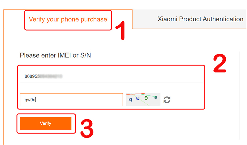 Cách kiểm tra Xiaomi chính hãng