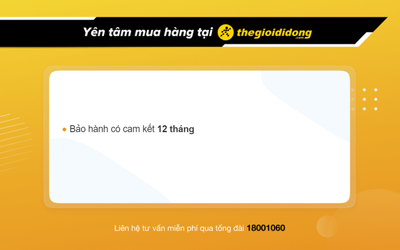 Chế độ bảo h&agrave;nh webcam Rapoo khi mua tại Thế Giới Di Động