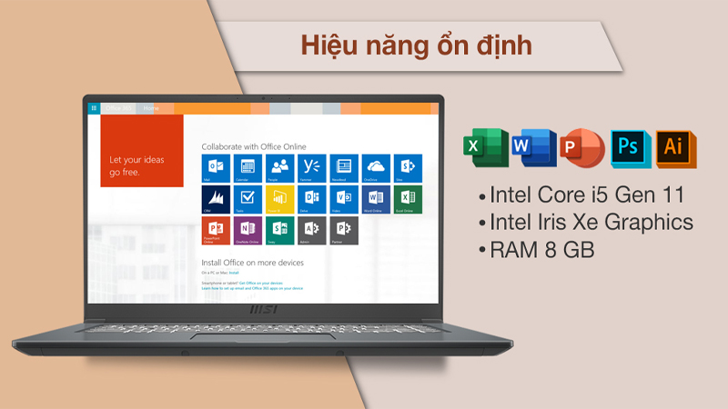 Hiệu năng mạnh mẽ ổn định