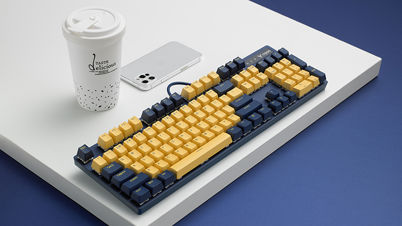 B&agrave;n ph&iacute;m Rapoo với m&agrave;u sắc hiện đại