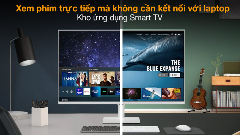 Samsung Smart Monitor M5 27 inch (LS27AM501NEXXV)