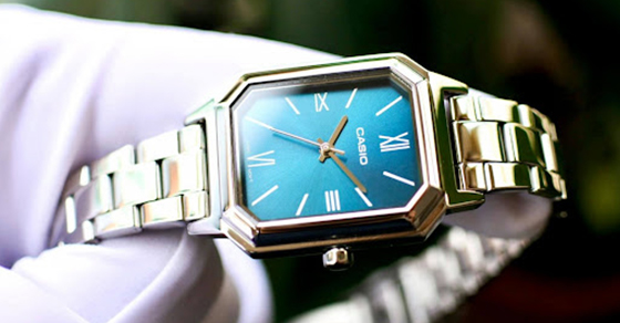 Top 6 đồng hồ Casio nữ mặt vuông chính hãng nên mua tại TGDĐ