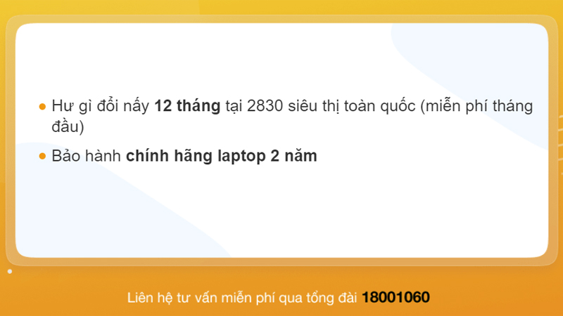 Chính sách bảo hành