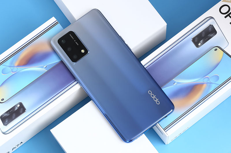 OPPO A74 sở hữu đường cong 3D mảnh mai ở mặt lưng rất tinh tế