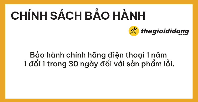 Hưởng c&aacute;c ch&iacute;nh s&aacute;ch bảo h&agrave;nh khi mua sắm tại Thế Giới Di Động