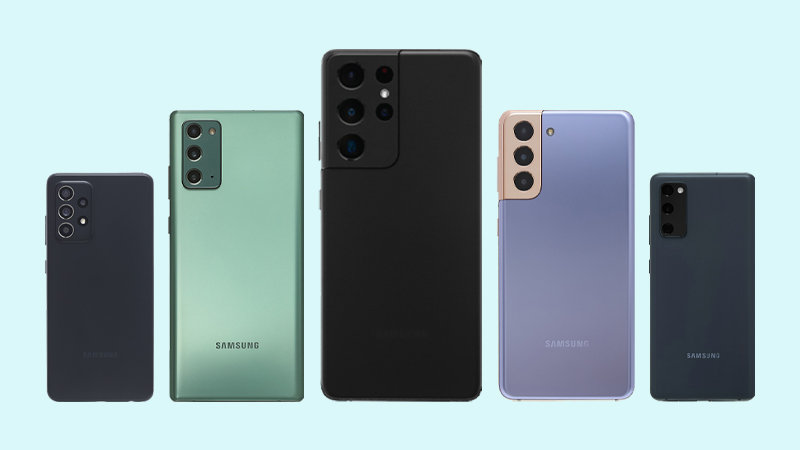 TOP điện thoại Samsung kháng nước