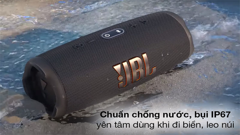 Loa được trang bị chuẩn chống nước, chống bụi IP67