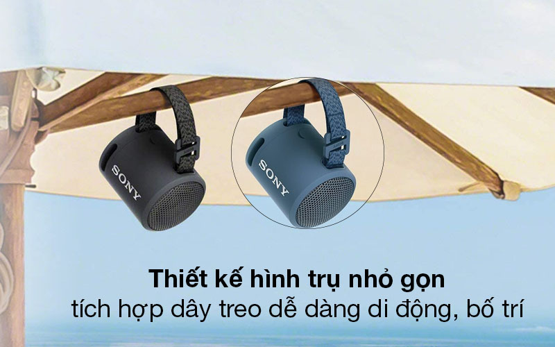 Loa Bluetooth Sony SRS-XB13 có thiết kế nhỏ gọn