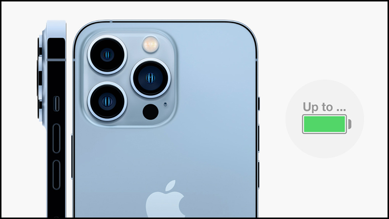 iPhone 13 Pro c&oacute; dung lượng pin lớn hơn 10% so với iPhone 11 Pro