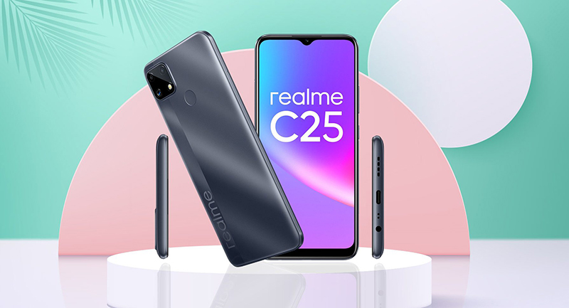 Sự khác biệt về thiết kế và màu sắc của Realme C25 và Realme C25s