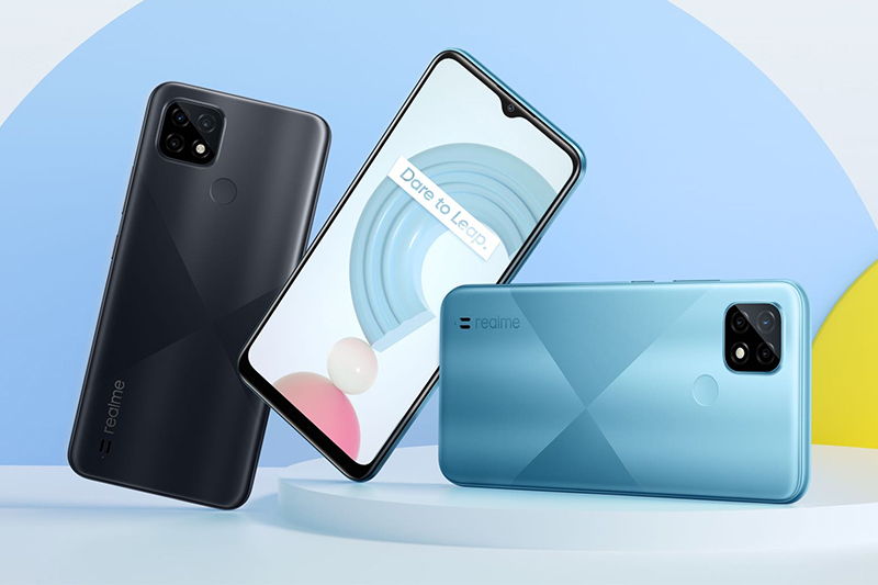 Sở hữu Realme C20, Realme C21 và Realme C25