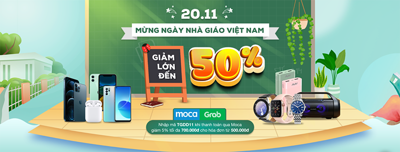 Siêu Sale Chào mừng ngày Nhà Giáo Việt Nam