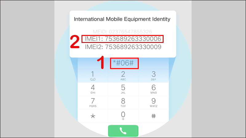 Kiểm tra IMEI Vivo bằng c&aacute;ch quay số