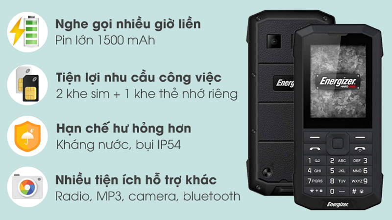 Điện thoại phổ thông Energizer