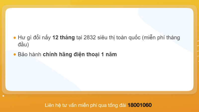 Chính sách bảo hành
