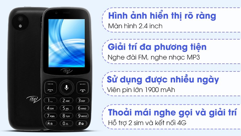 Điện thoại phổ th&ocirc;ng iTel