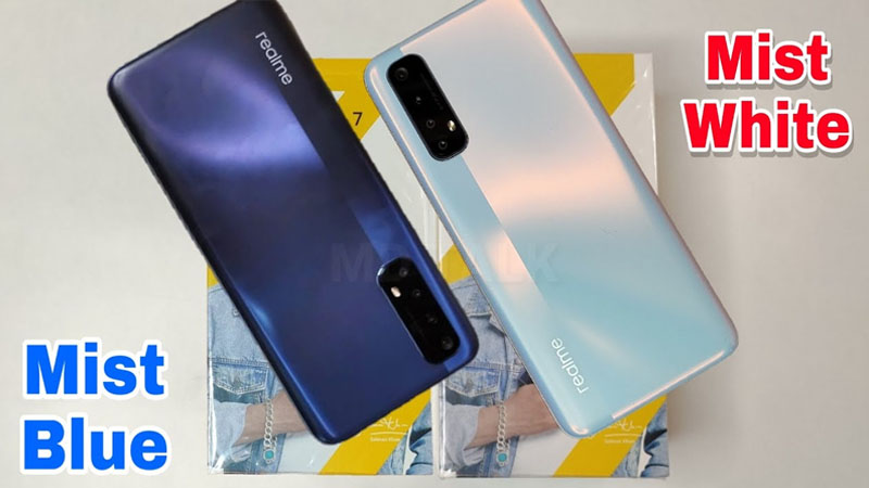 Realme 7 có 2 phiên bản màu