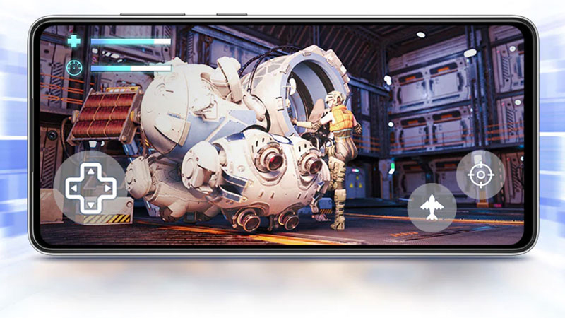 Chip Snapdragon 720G trên A72 được tối ưu cho việc chơi game