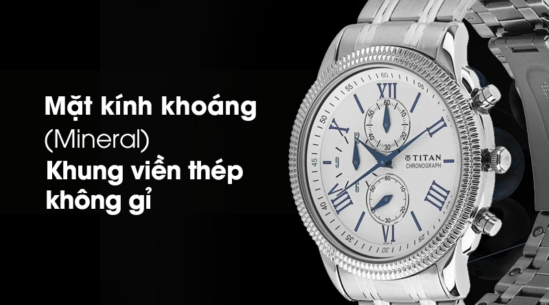 Mặt đồng hồ Nam Titan 1489SM01
