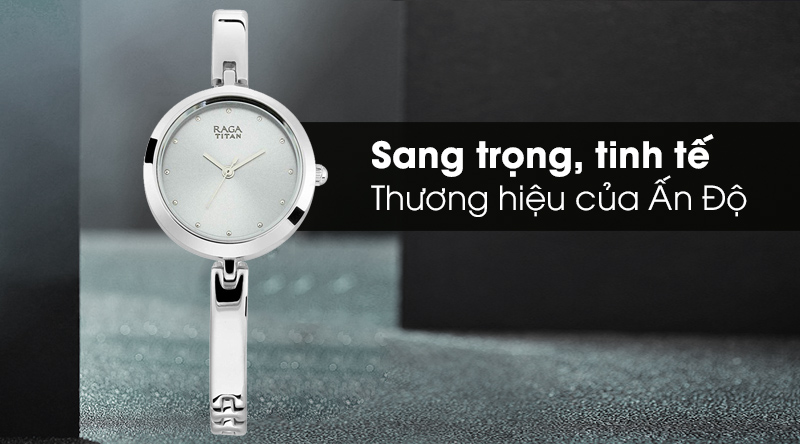 Đồng hồ Nữ Titan 2606SM04 sở hữu vẻ ngo&agrave;i nữ t&iacute;nh, sang trọng