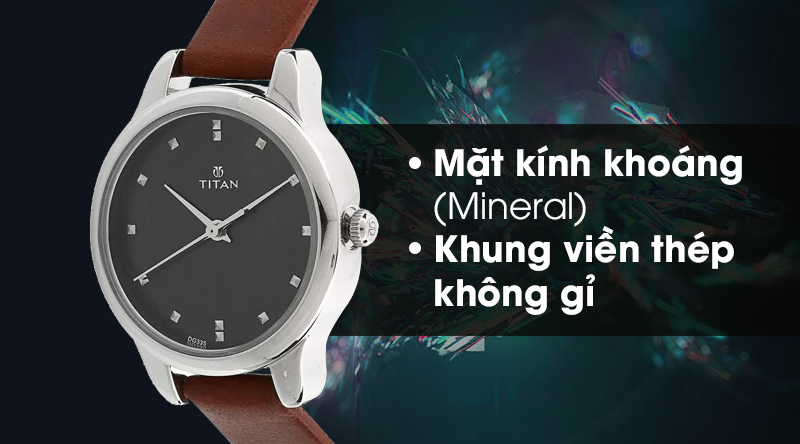 Đồng hồ Nữ Titan 2481SL07 c&oacute; cấu tạo bền bỉ