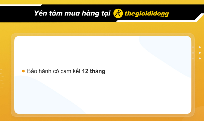 Chế độ bảo hành bàn phím Logitech khi mua tại Thế Giới Di Động